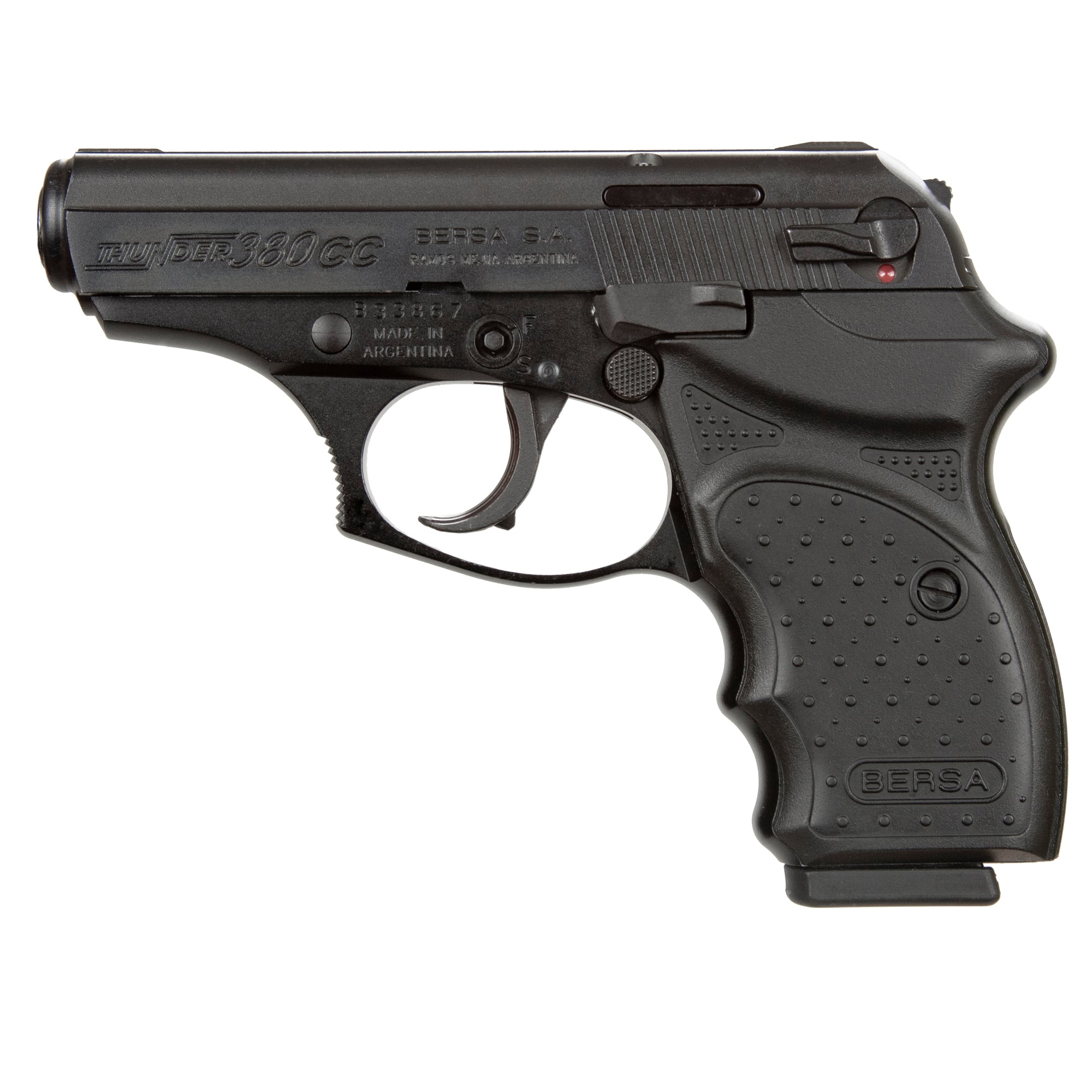 Bersa Thunder 380 (Conceal Carry) Pistol – Black | .380 ACP | 3.2″ Barrel | 8rd - No Credit Card Fees - Low, flat rate shipping