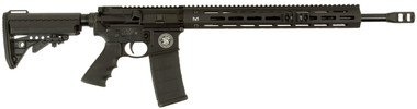 Smith  Wesson 11515 MP15 Competition 5.56x45mm NATO 301 18 Black Carbon Steel Barrel Performance Center Muzzle Break Vltor IMod Stock Hogue Pistol Grip Optics Ready