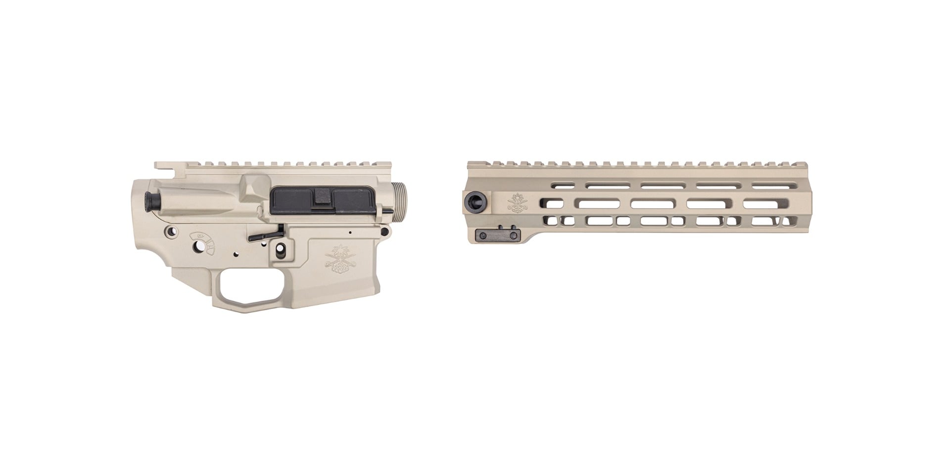 Sabre-IC Builder Set - 9.75" QDSM V2 Rail, Champagne