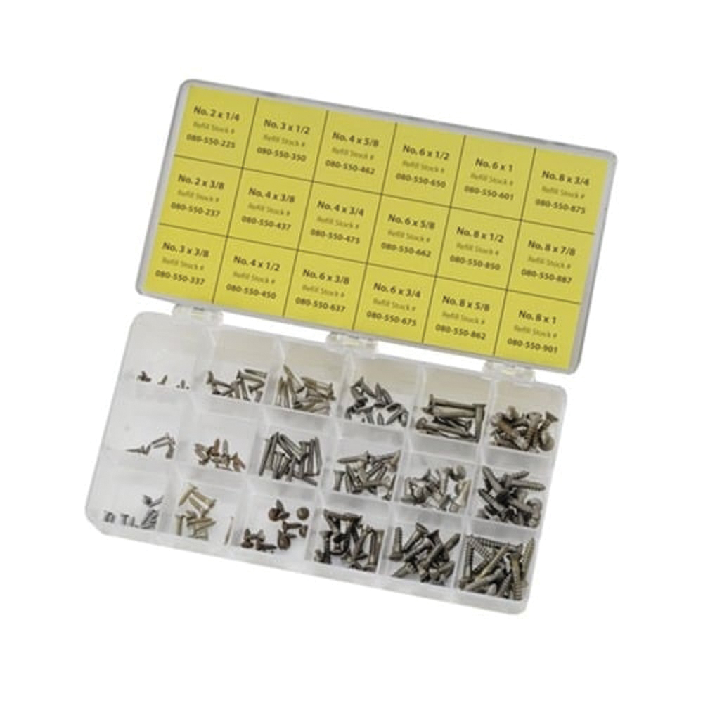 Brownells Flat Head Wood Screw Kit