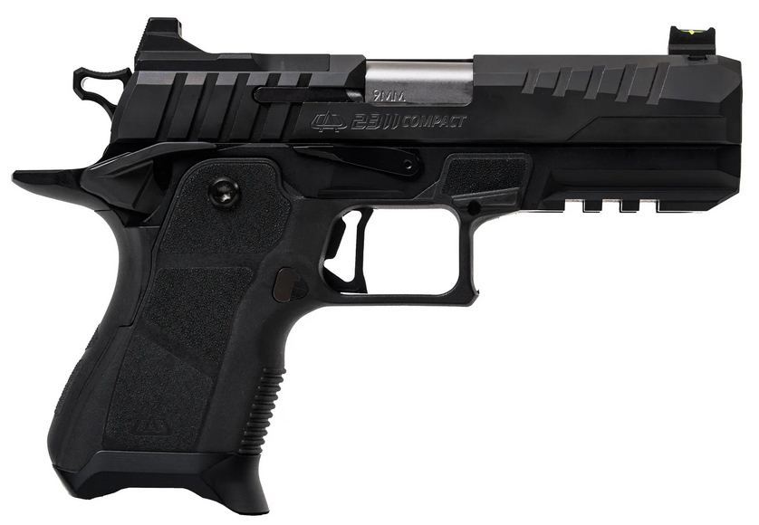 OA Defense 2311 Compact 9mm Semi-Auto Handgun, Black/SS, 15rd
