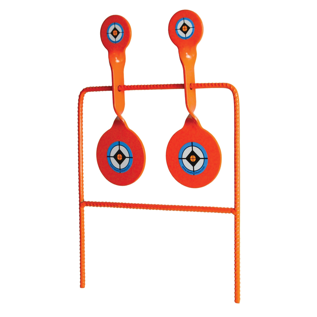 Do-All Outdoors 2.25"/3.50" .22 Cal Double Rebar Spinner Target 10.50" x 16.50"