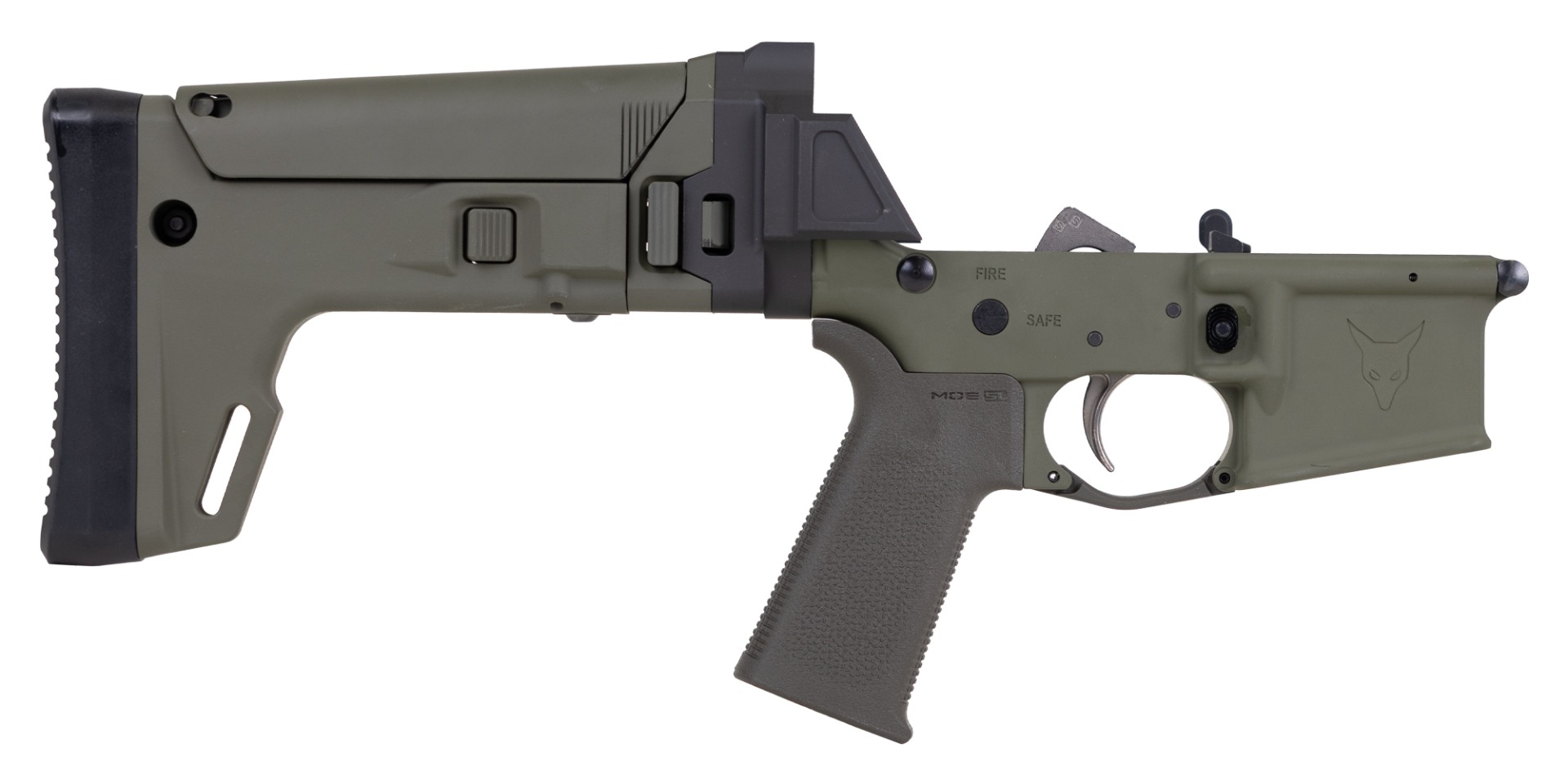 PSA JAKL Complete Rifle Lower 5.56 NATO, MOE SL EPT F5 Stock, OD Green