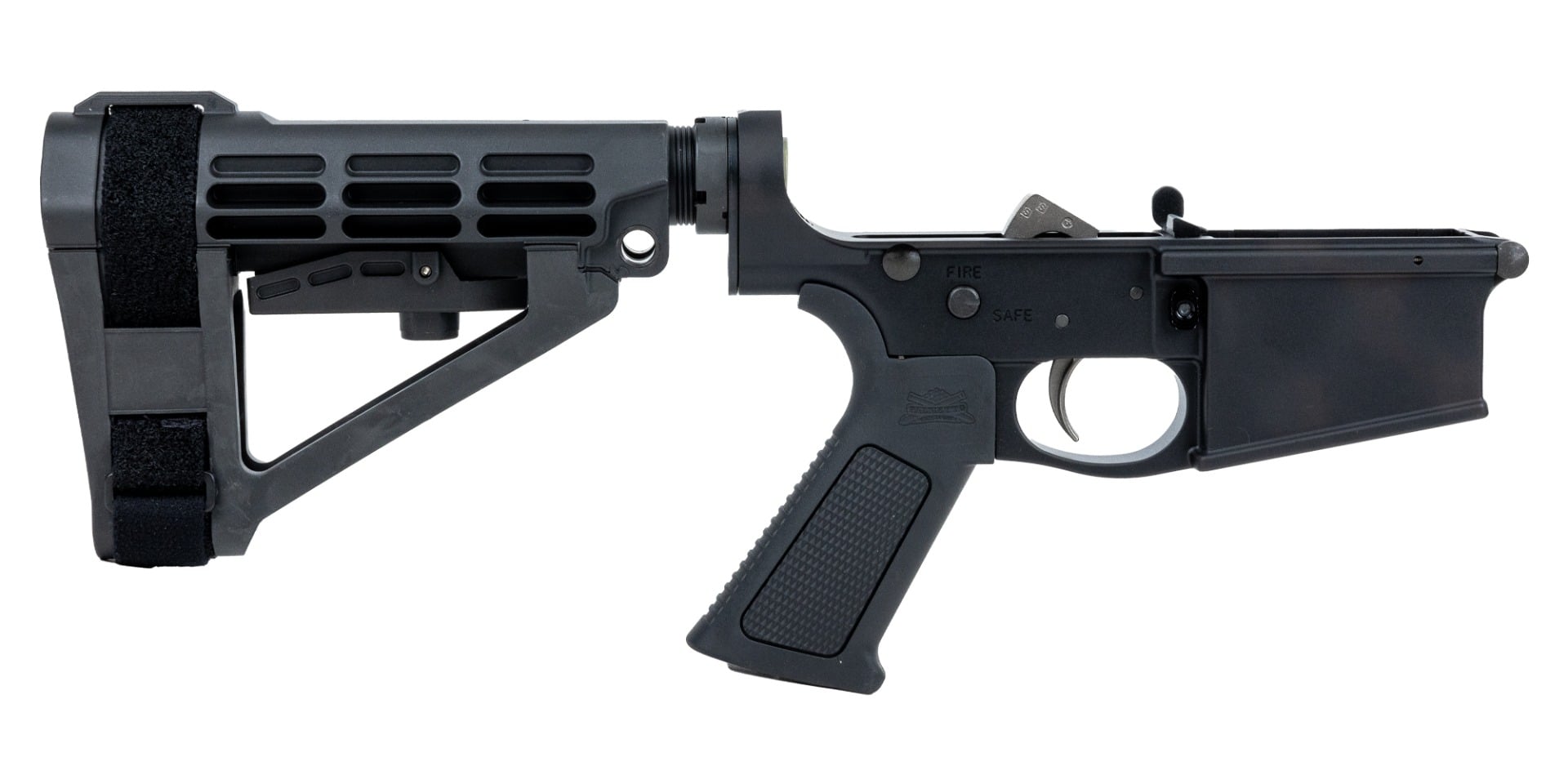 PSA Gen3 PA10 Forged Complete MOE EPT SBA4 .308 Lower With Over Molded Grip