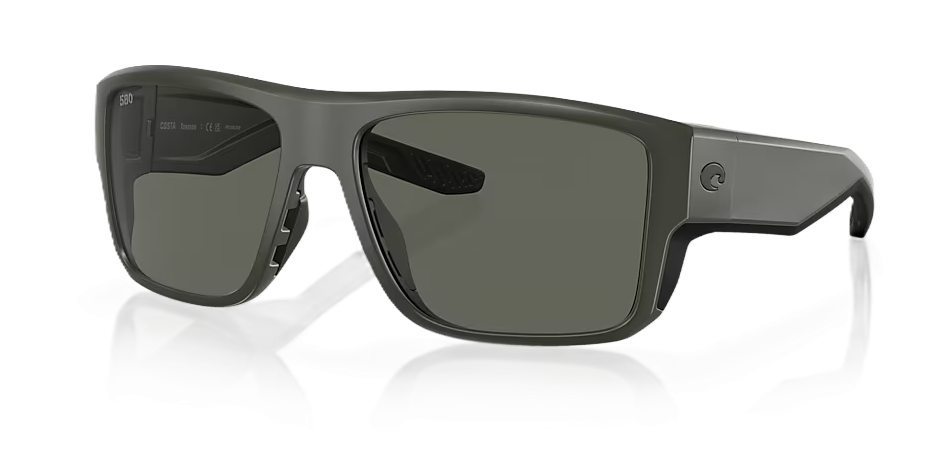 Costa Taxman - Olive w/ Gray Polarized Glass 580G Lenses