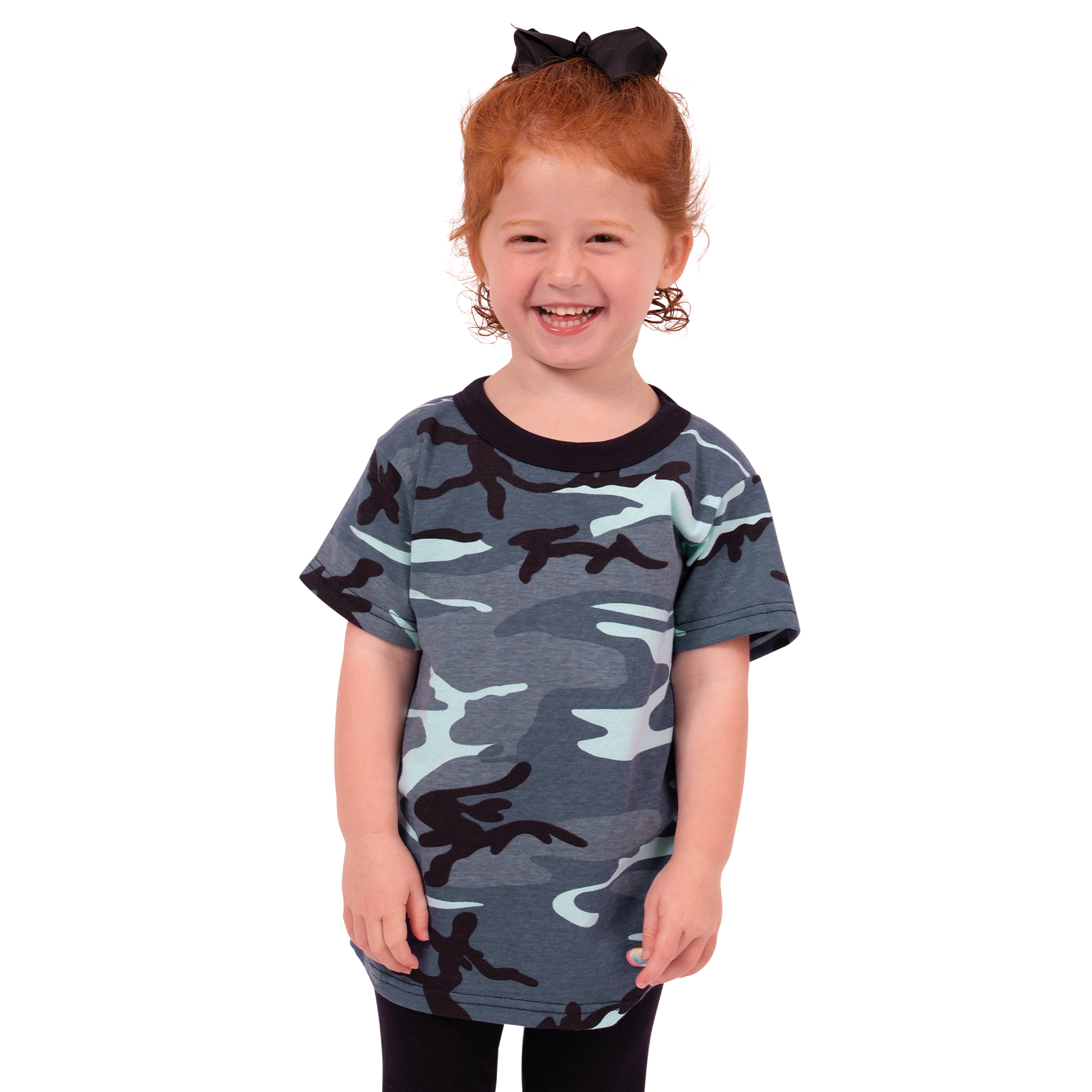 Rothco Kids Camo T-Shirt - Sky Blue Camo, Large