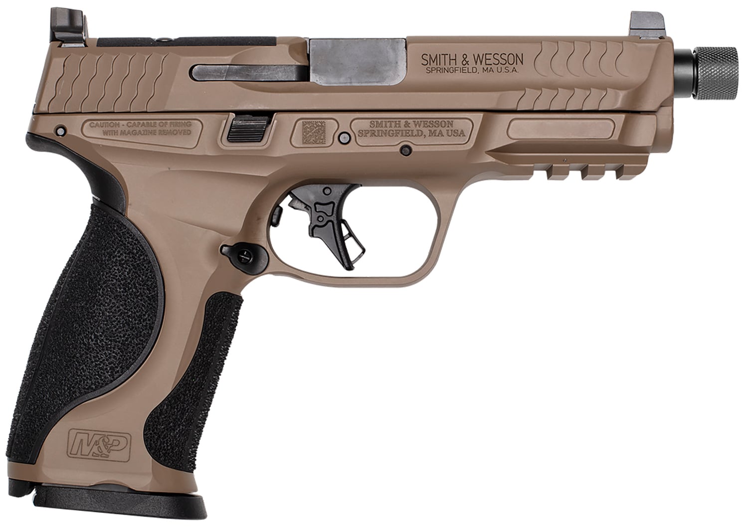 SMITH AND WESSON M&P9 M2.0 METAL 9MM FDE OR TB - No Credit Card Fees - Low, flat rate shipping