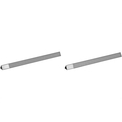 Spyderco Tri-Angle Diamond Sharpening Stone Pair, Gray - 204D