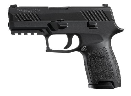 SIG SAUER P320 CMPCT 45ACP NIT 9+1 NS 320C-45-BSS|(2) 9RD MAGAZINES