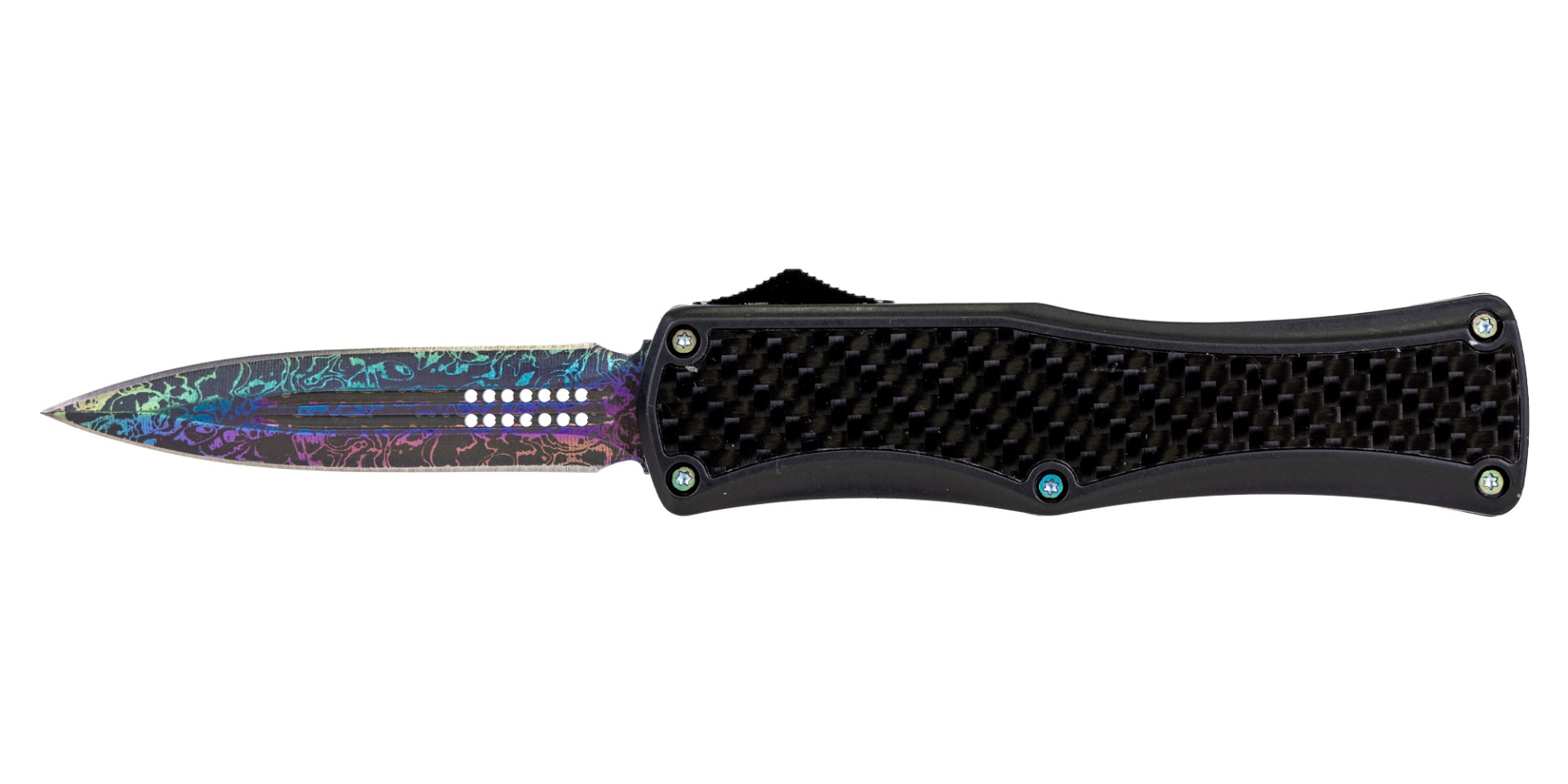 Master Cutlery OTF Pocket Knife - KN-8114RBCF