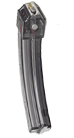 Butler Creek .22LR 25rd Banana Magazine - Steel Lips, Smoke - Ruger 10/22