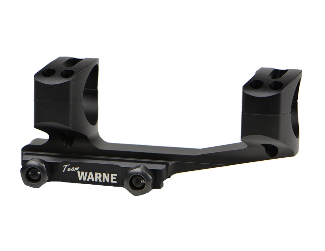 Warne Gen 2 Extended Skeletonized 30mm MSR Mount, Black - XSKEL30TW