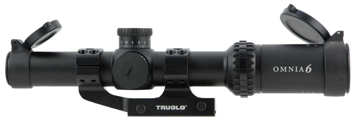 TruGlo Omnia 1-6x24mm Illuminated APTR 1-Piece Rifle Scope - TG8516TLR