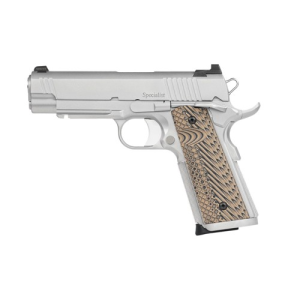 DAN WESSON Specialist Commander 1911 45ACP 4.25" 8rd Pistol - Stainless | G10
