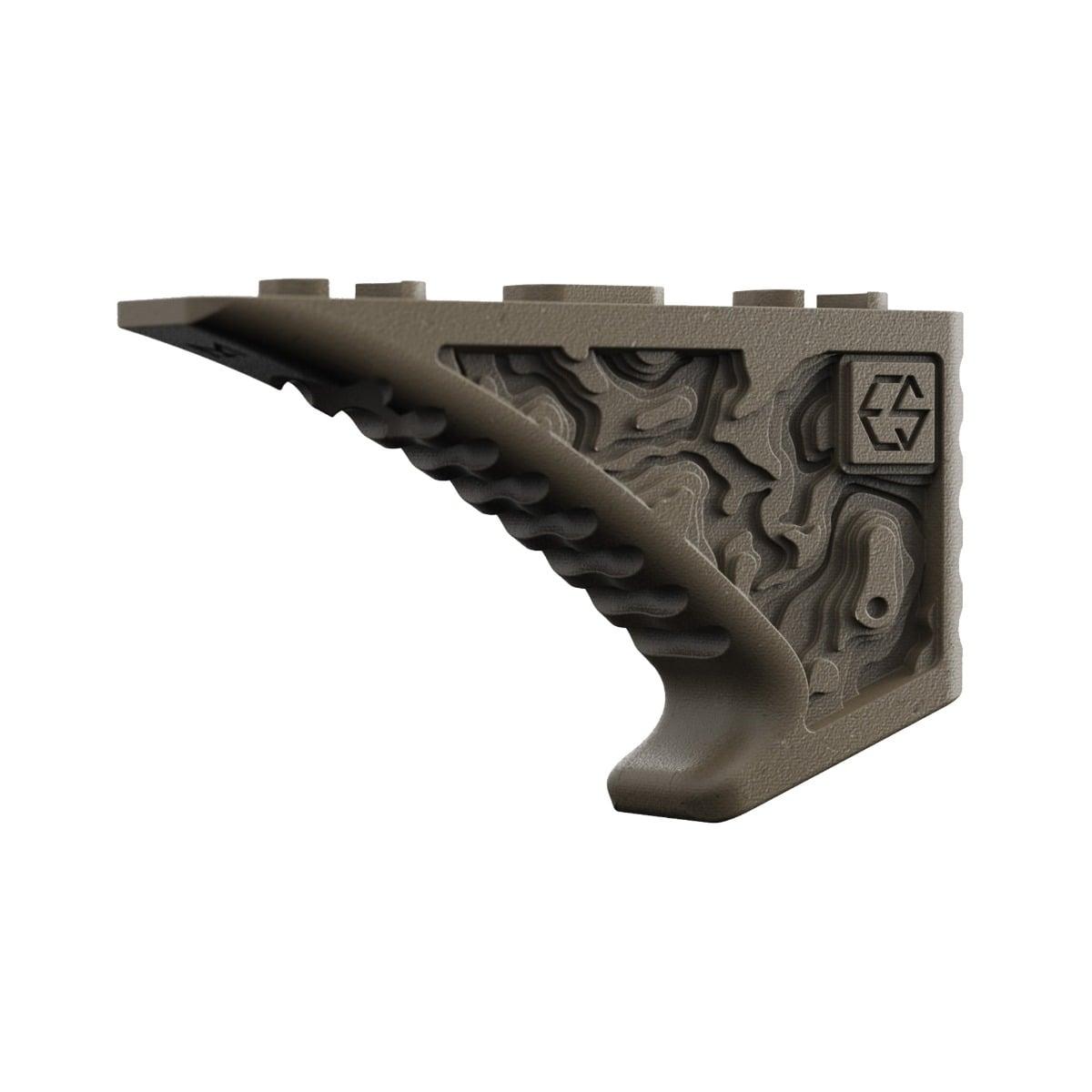 Edgar Sherman Design Enhanced Fore Grip, Flat Dark Earth- EFG-1.5-FDE