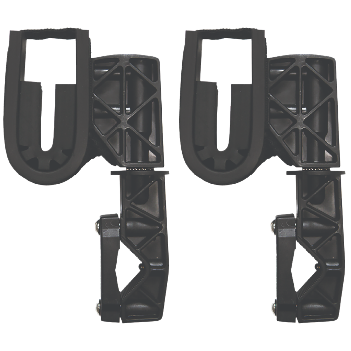 Ranger Rugged Gear Black Nylon Single Hook ATV Mount Gun Rack, Universal - 10100