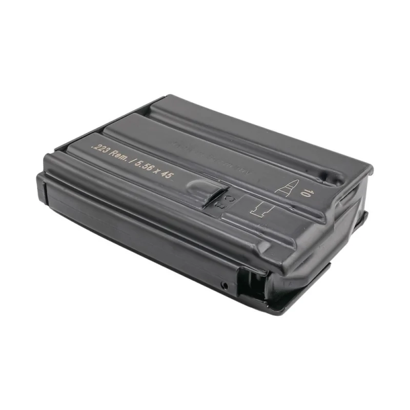 H MR556 Rifle Magazine Black Steel 5.56mm 10/rd