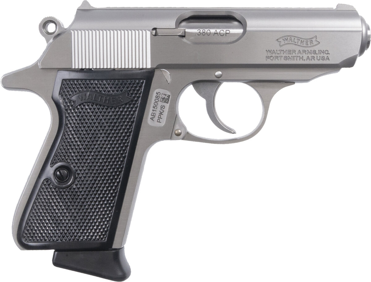 Walther Arms Inc WAI PPK/S 380AP PST SS 7RD