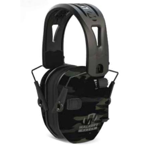 Walker-S Walker's  Razor Tacti-Grip Ear Muffs -Camo Gray 23NRR