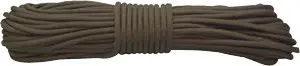 RED ROCK 550 PARACHUTE CORD - 50 FEET OLIVE DRAB