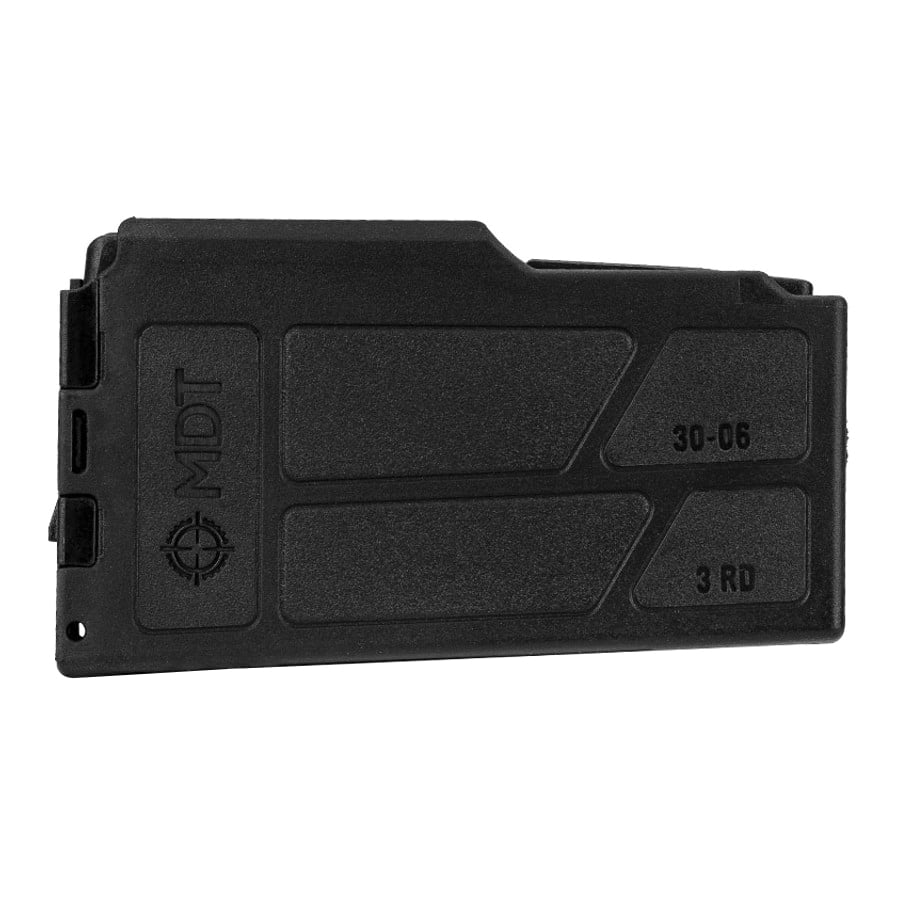 MDT 3rds .30-06 Springfield/.270 Winchester/.280 Ackley Improved Magazine - Black Versatile - 106255-BLK