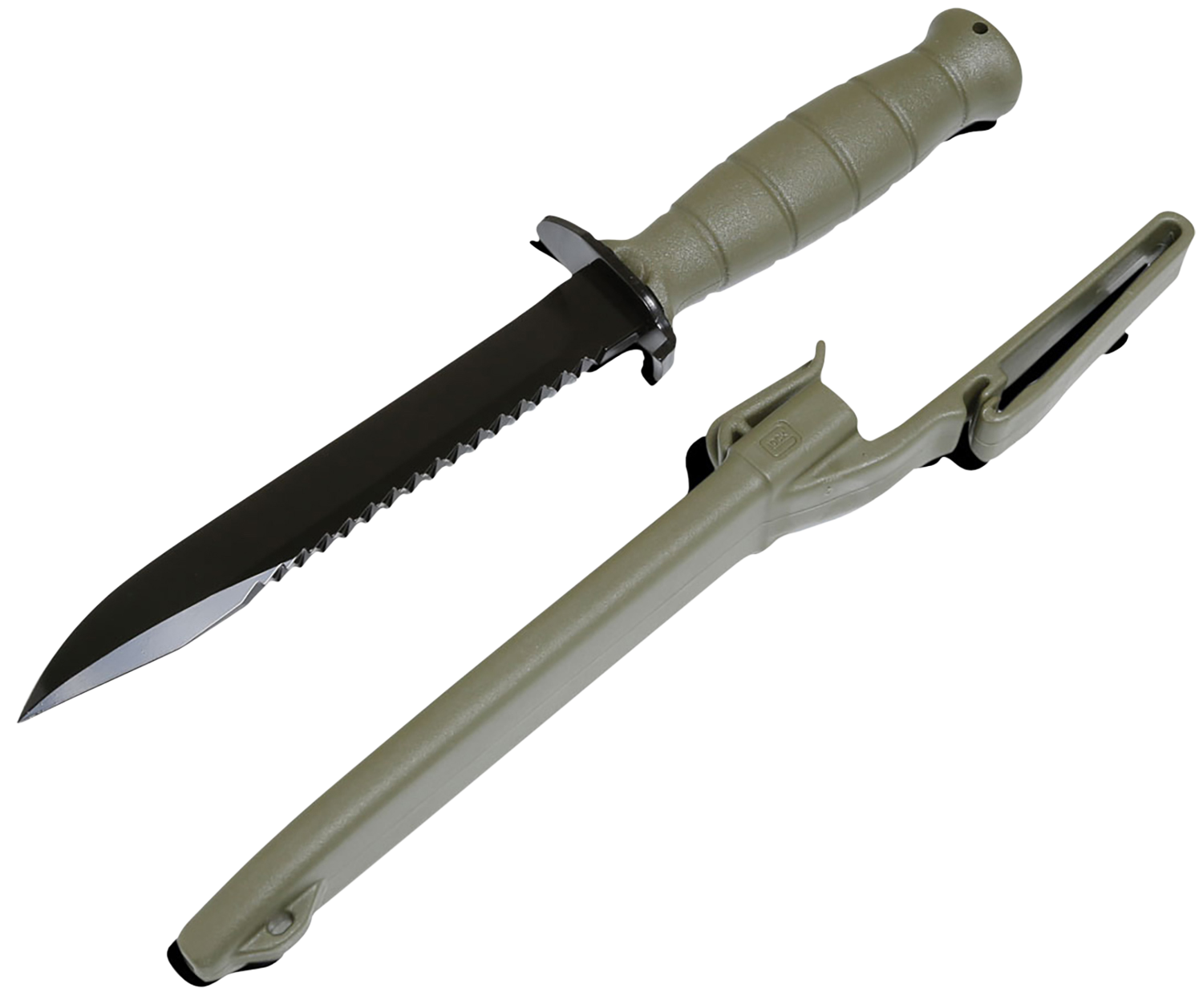 Glock Field Knife with Saw 7-Inch Carbon Steel Blade