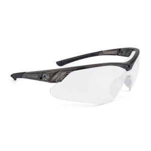 Ducks-Unlimited Ducks Unlimited Half Frame Shooting Glasses Black with Clear Lens