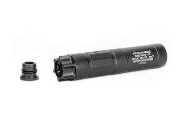 Griffin Armament Checkmate HD .22 Rimfire Suppressor Direct Thread, Black