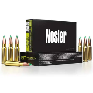 Nosler 40071 Ballistic Tip Hunting 25-06 Rem 115 gr Ballistic Tip 20 Bx/ 10 Cs