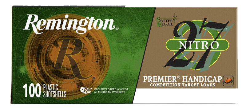 Remington Nitro 27 12 Gauge Shotshells 2-3/4" #8 100rds - 28869