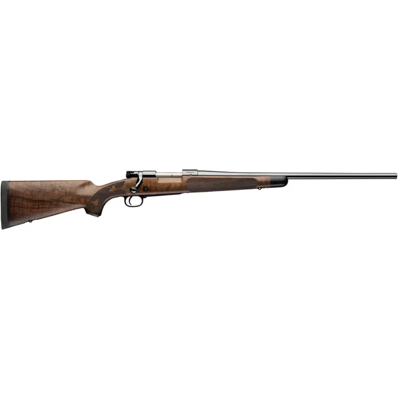 Winchester Model 70 Super Grade Claro Rifle 270 Win 24 in. Polished Blued/AAA Walnut 5 rd.