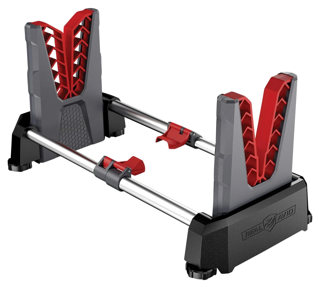 Real Avid Fold & Go Speed Stand, Gray/Red - AVSSFG