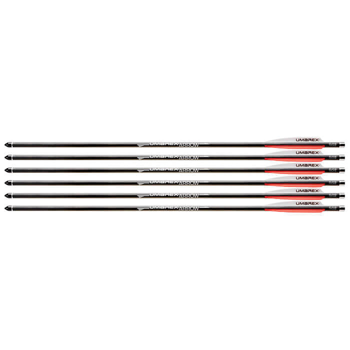 Umarex Air Saber Air Archery Airgun Arrow w/ Field Tip for Airguns, 6/pack - 2252661