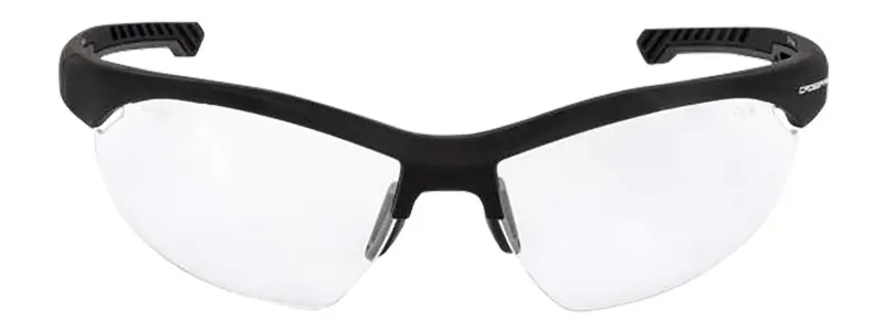 Radians XFBD1010C Ballistic Clear Lens Black Frame