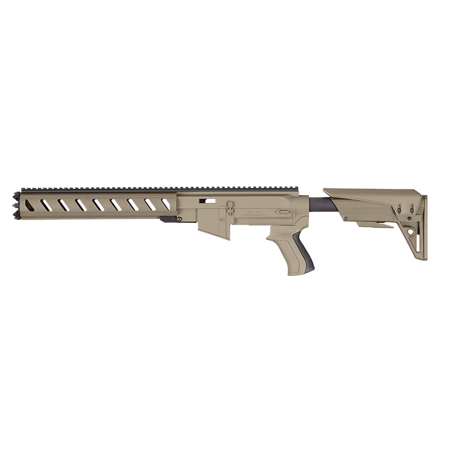 ATI AR-22 Gen 2 Stock Conversion Kit Fits Ruger 10/22, Flat Dark Earth