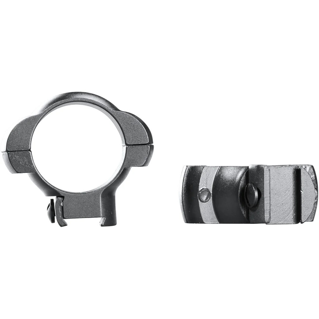Weaver Grand Slam Rimfire Steel Rings Matte Black 1" .22 Style XHigh Clamshell Pack