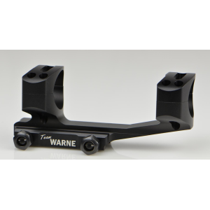 Warne Tactical Gen 2 X-SKEL Extended Cantilevered MSR Mount 30mm Black ZERO MOA